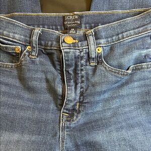 J.Crew Dark Blue High-Rise Skinny Jeans size 26/2